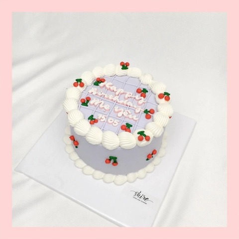 Bánh mini style Hàn Quốc -  Bánh kem bơ mini 10-12cm Korean style