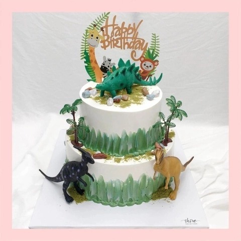 Bánh kem khủng long - Bánh sinh nhật bé trai