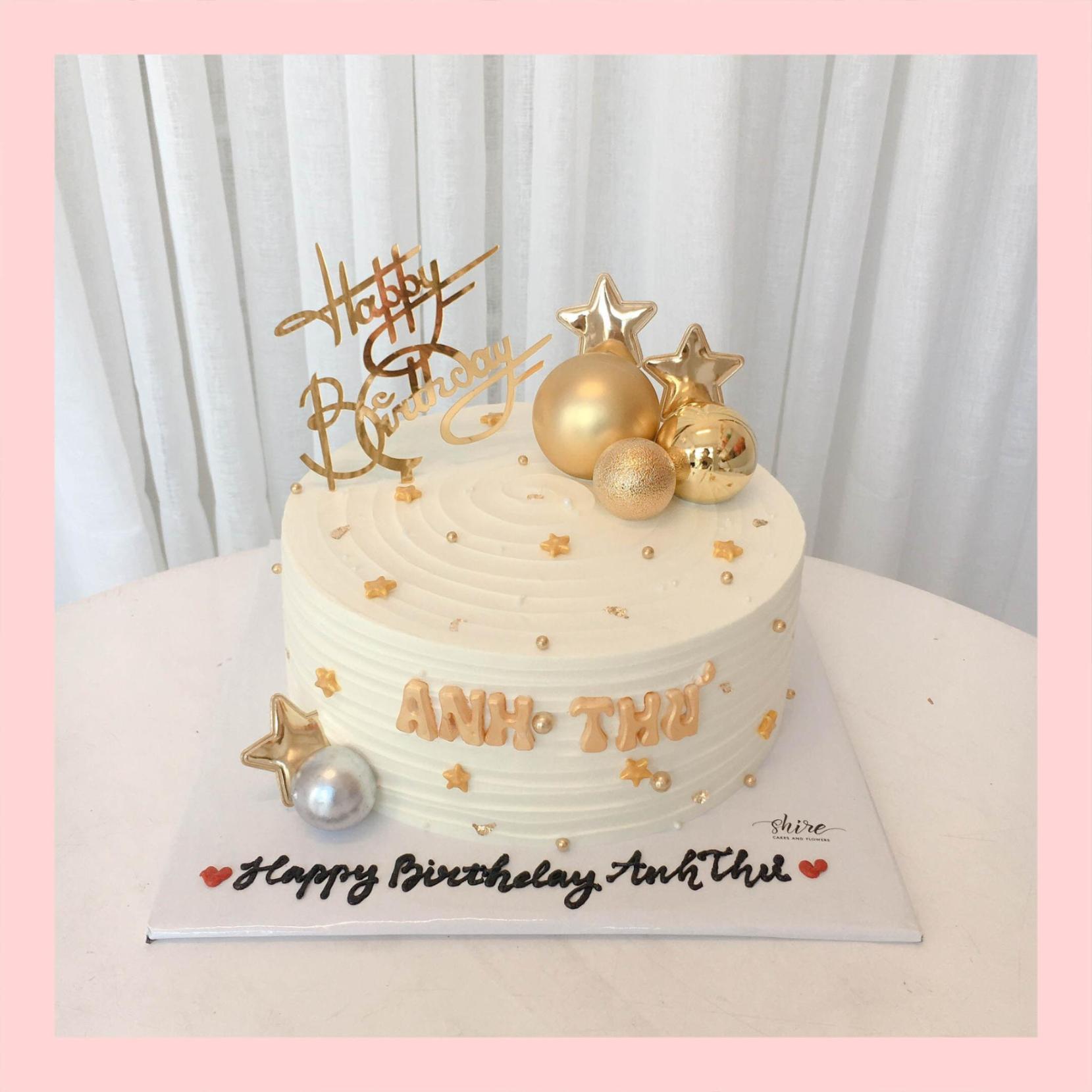 Bánh kem hiện đại cho nữ - Bánh kem sinh nhật cho nữ