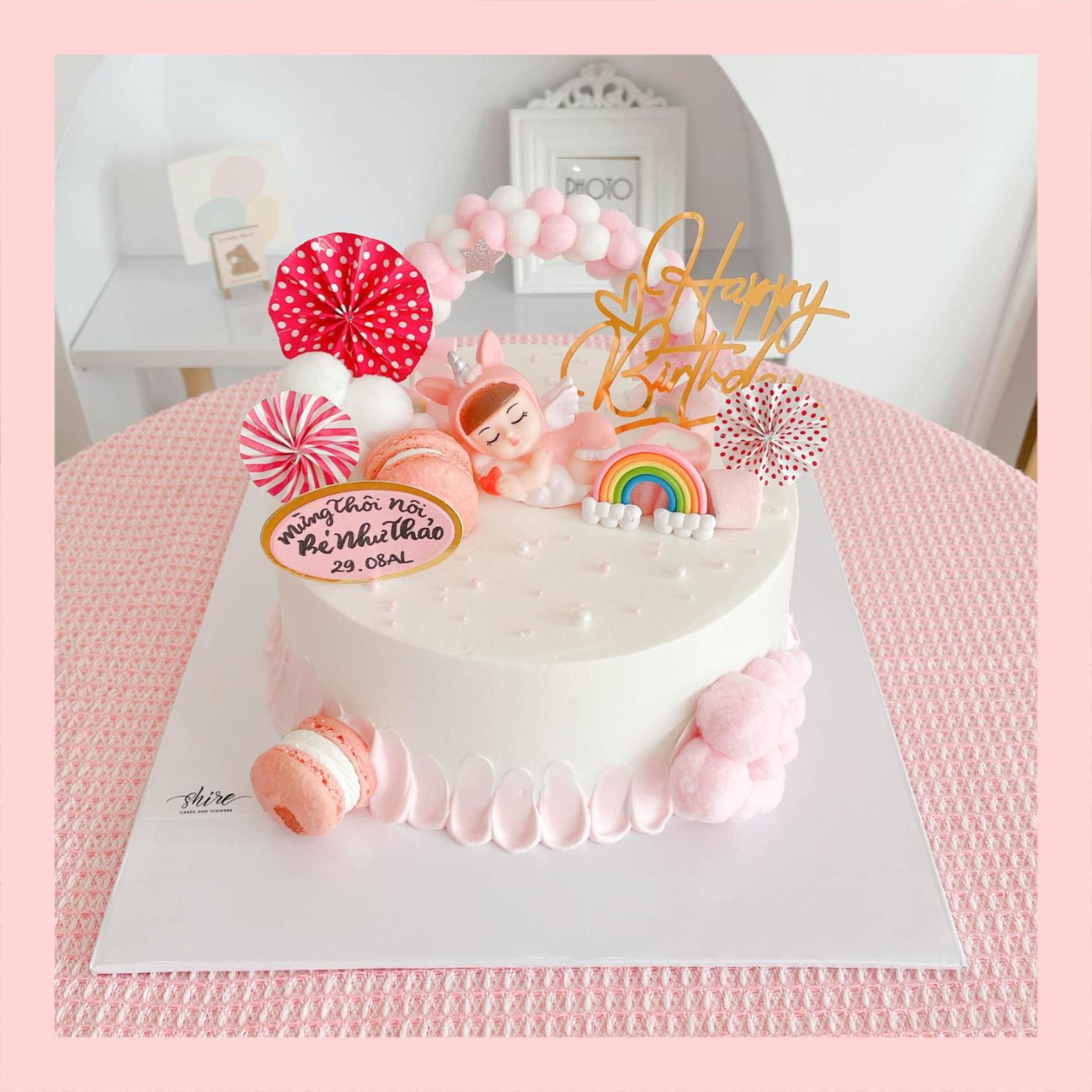 Bánh kem công chúa - Bánh sinh nhật bé gái