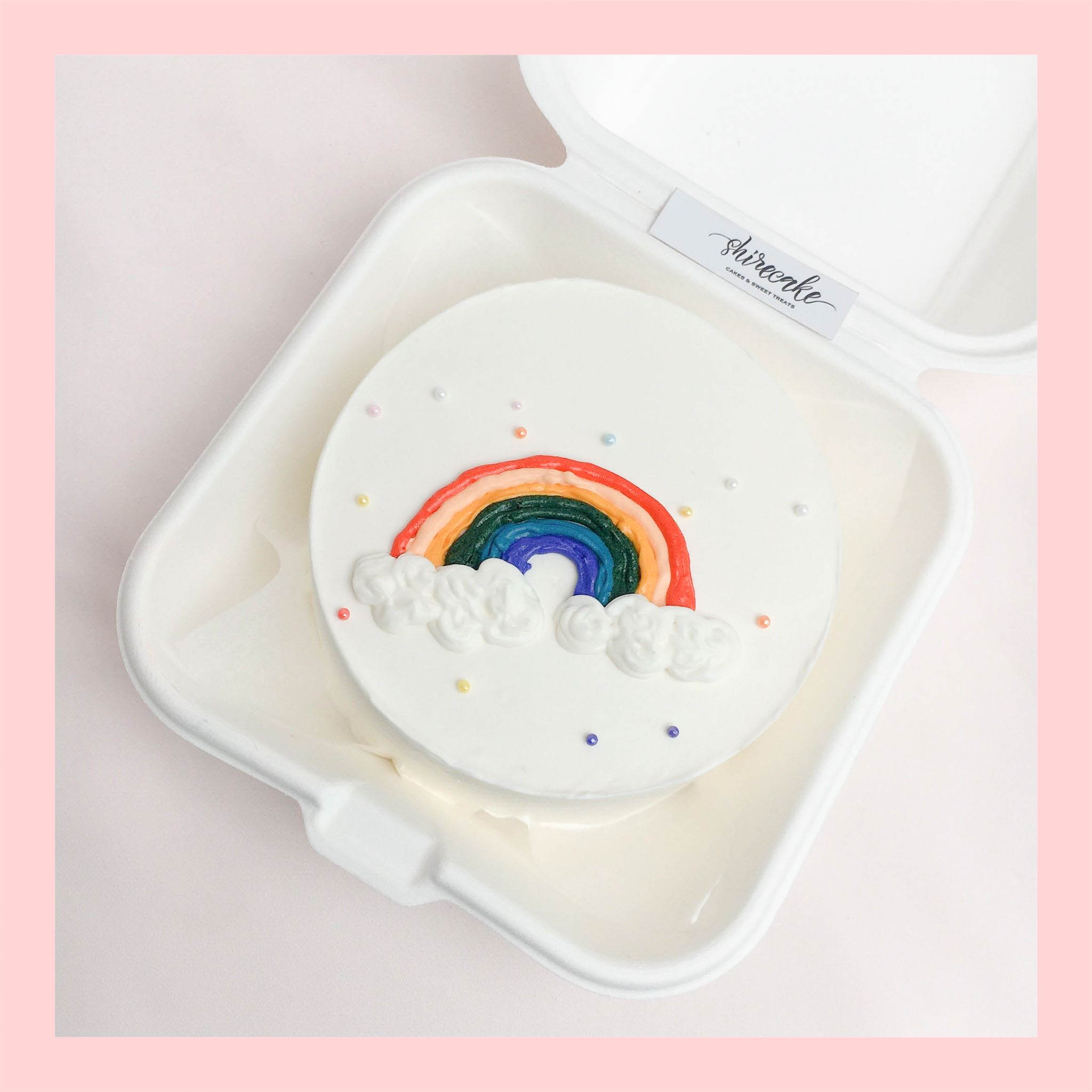 Mini Bento nhiều chủ đề - Bánh kem bơ mini hộp bã mía