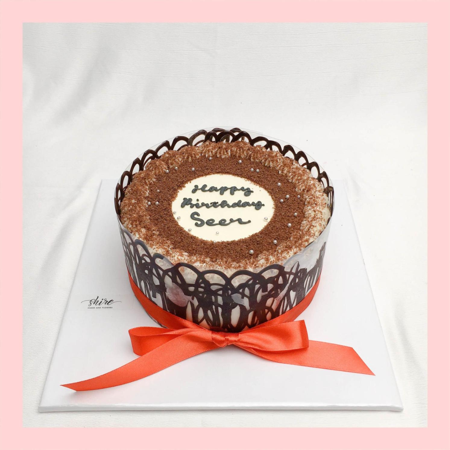 Tiramisu truyền thống tròn -  Bánh kem tiramisu dạng ổ