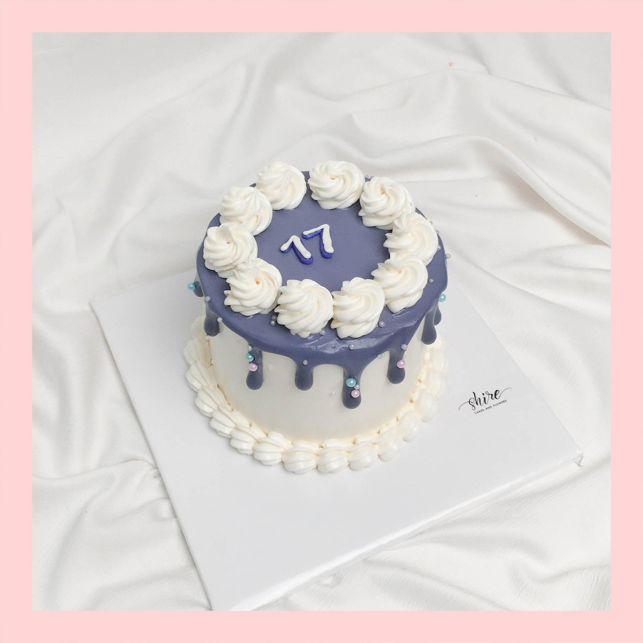 Bánh mini style Hàn Quốc -  Bánh kem bơ mini 10-12cm Korean style