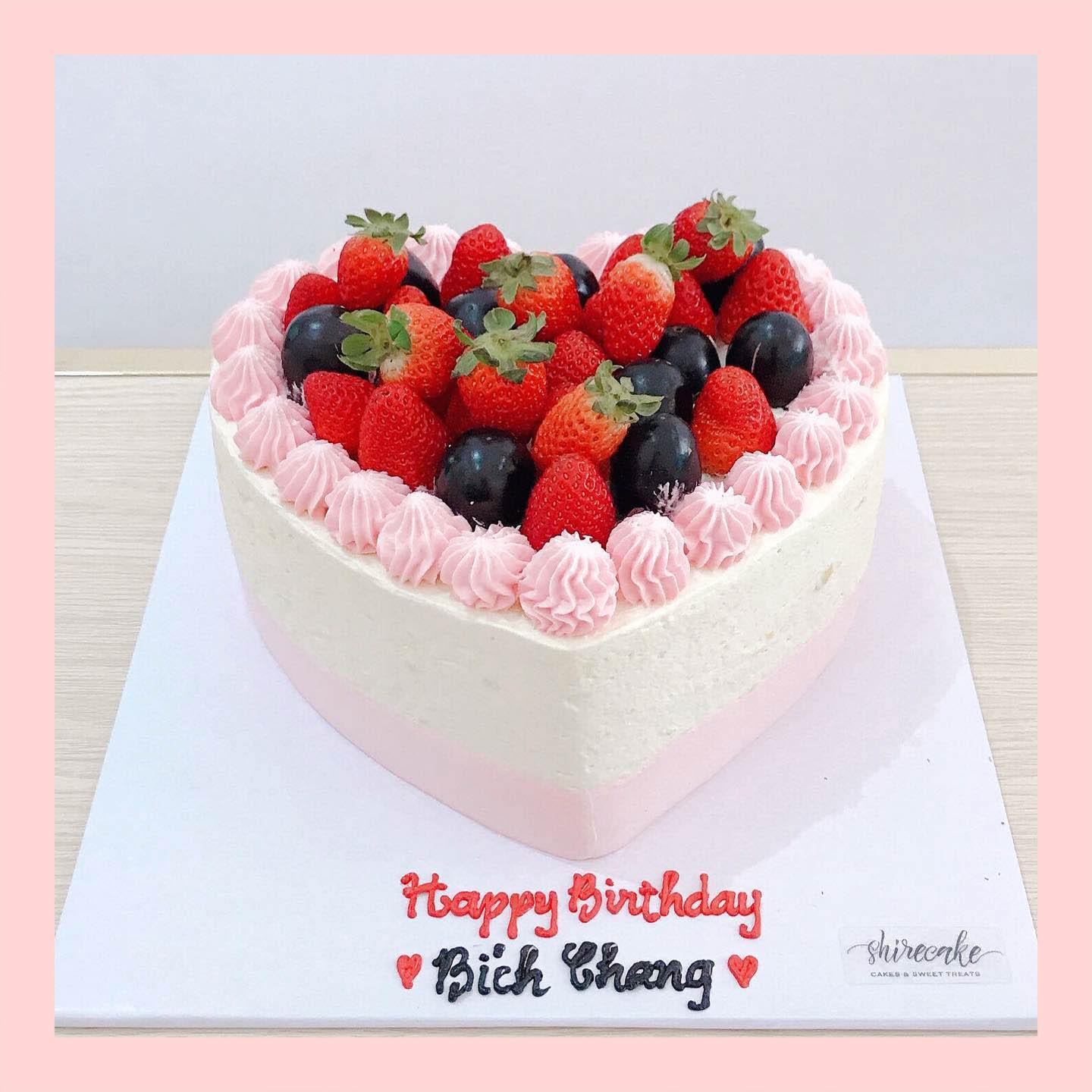 Bánh kem trang trí trái cây - Bánh kem sinh nhật