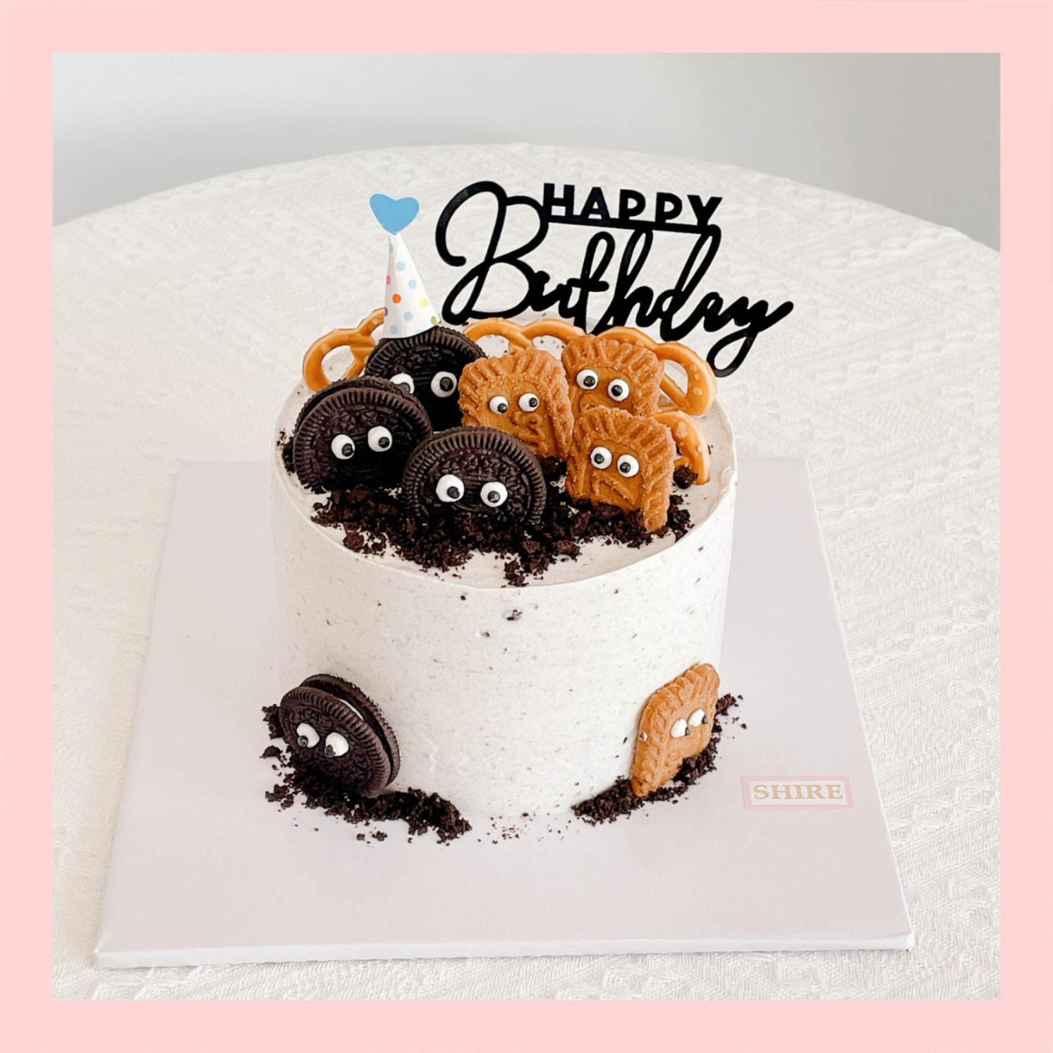 Bánh kem sữa oreo - Bánh kem sinh nhật