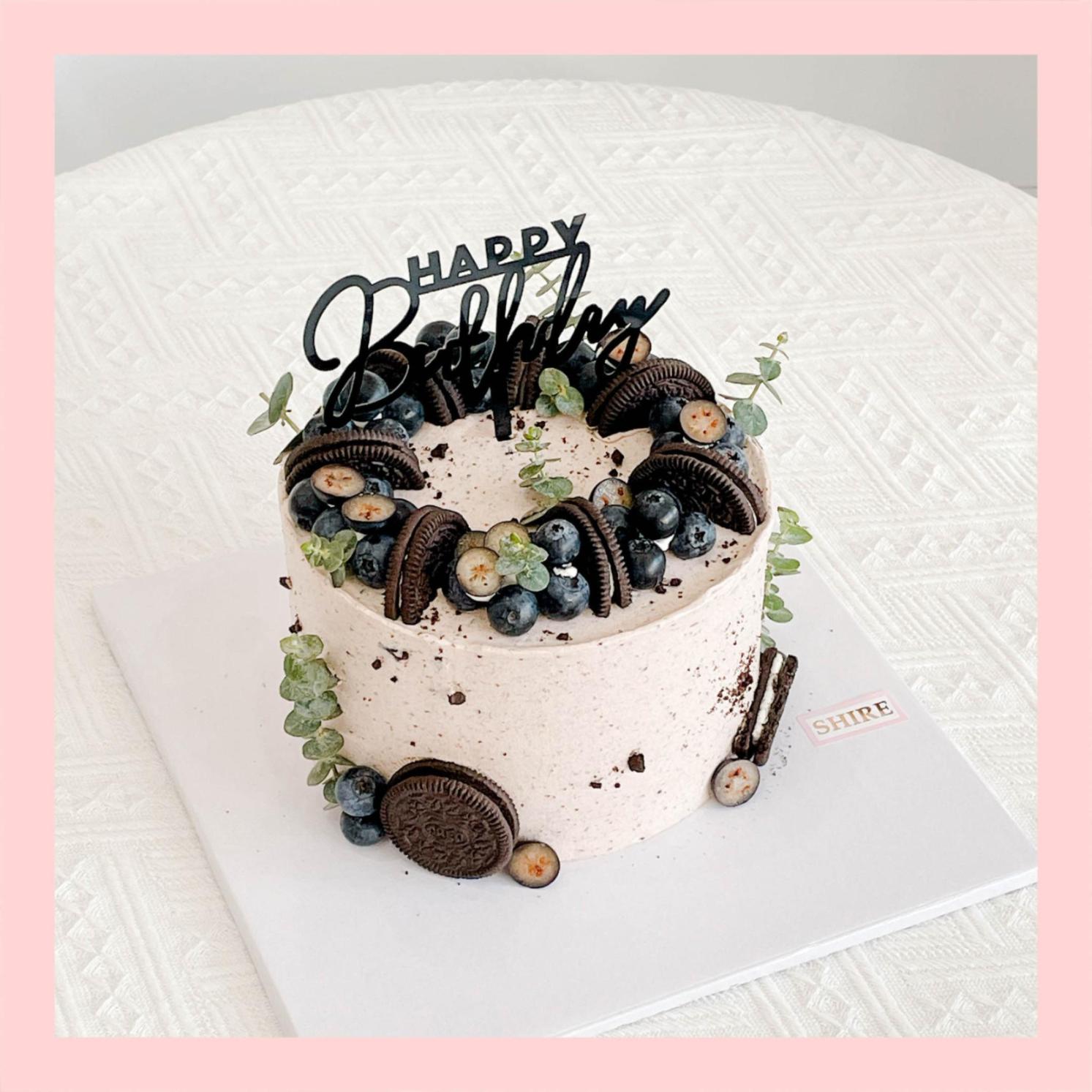 Bánh kem sữa oreo - Bánh kem sinh nhật