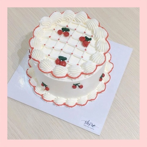 Bánh mini style Hàn Quốc -  Bánh kem bơ mini 10-12cm Korean style