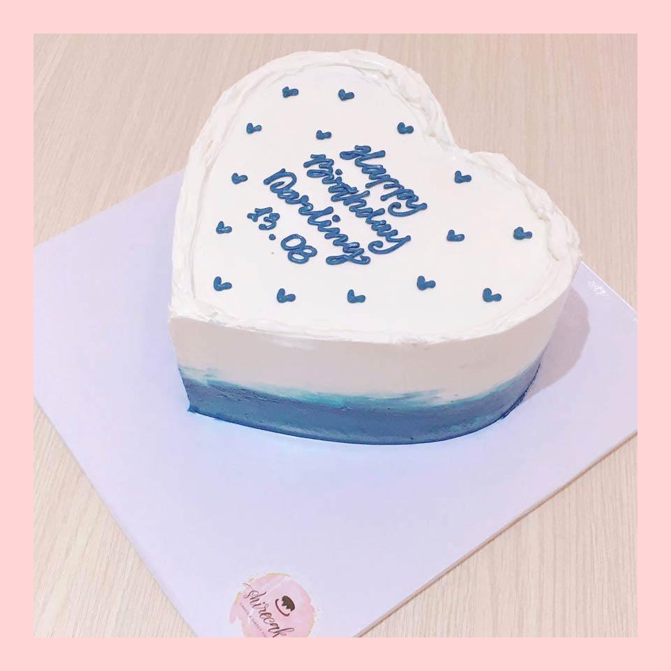 Bánh kem hình trái tim