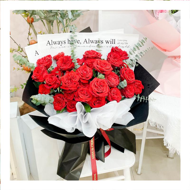 Bó hoa tươi tặng sếp nam