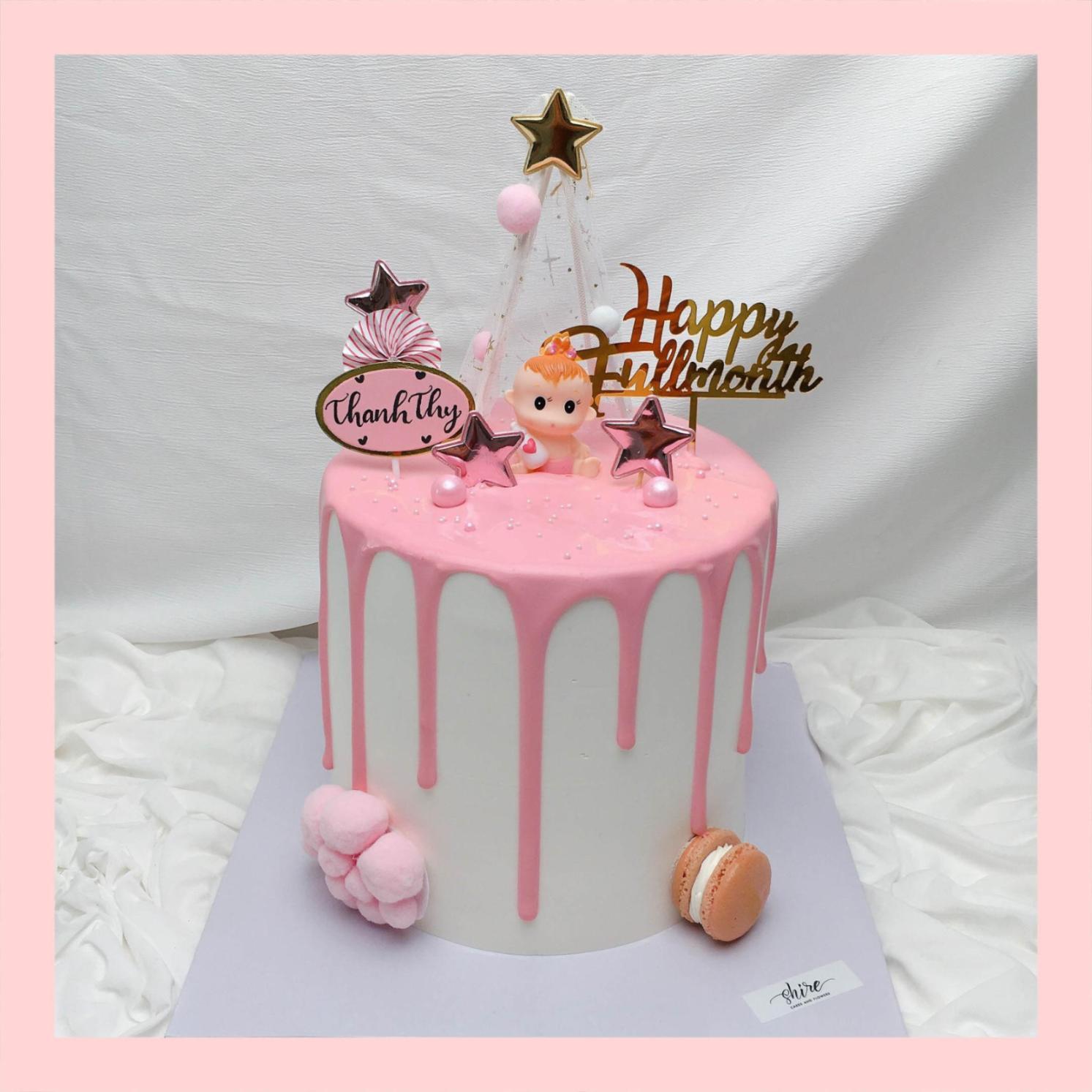 Bánh kem thôi nôi/ đầy tháng - Bánh sinh nhật trẻ em