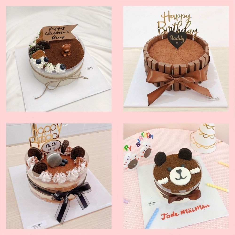 Tiramisu truyền thống tròn -  Bánh kem tiramisu dạng ổ