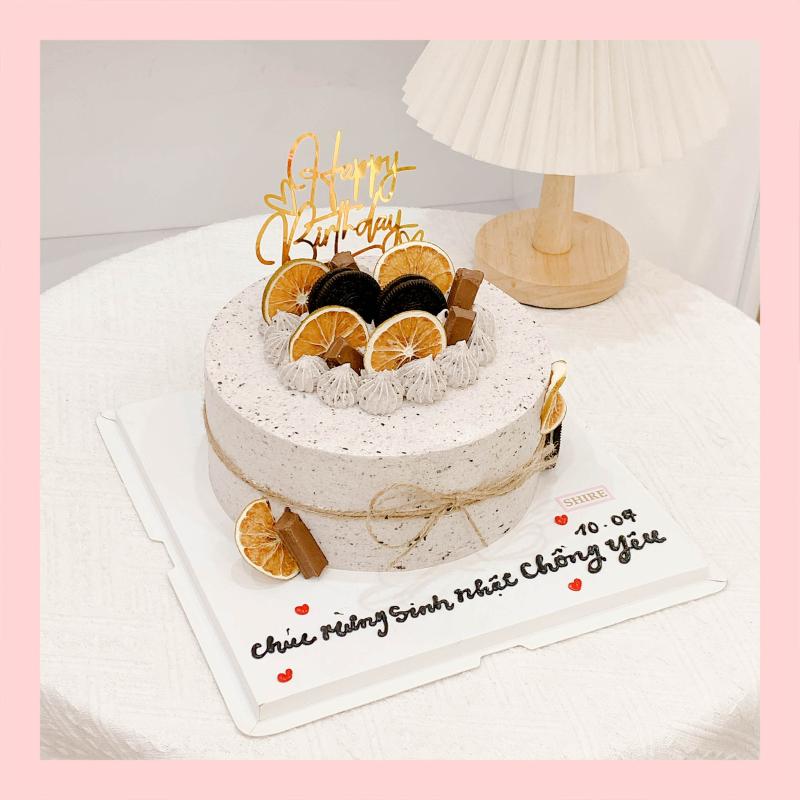 Bánh kem sữa oreo - Bánh kem sinh nhật