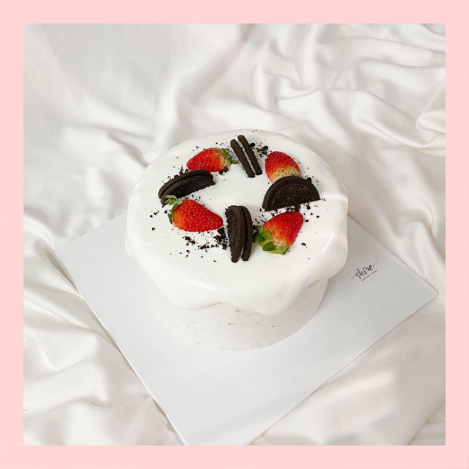 Bánh kem sữa oreo - Bánh kem sinh nhật