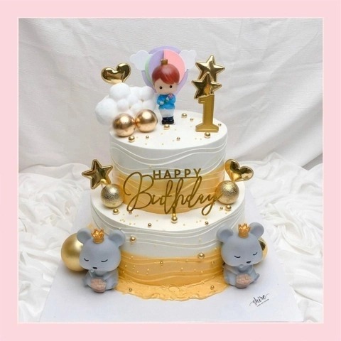 Bánh kem hoàng tử - Bánh sinh nhật cho bé trai