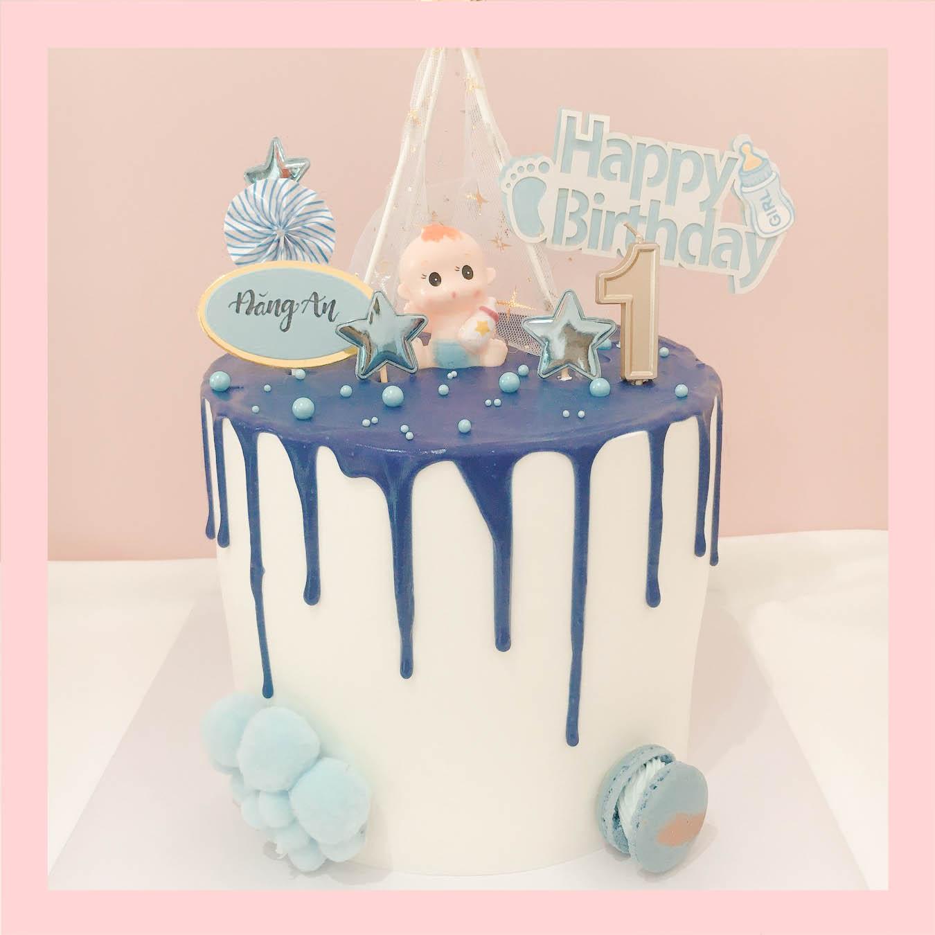 Bánh kem thôi nôi/ đầy tháng - Bánh sinh nhật trẻ em