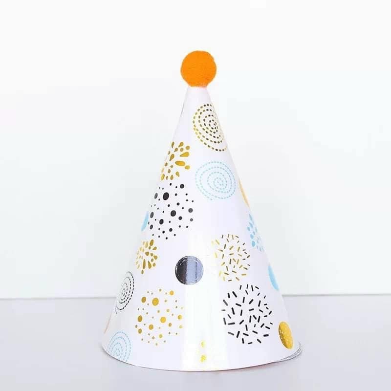 Mũ (Nón) sinh nhật giấy bóng Hàn Quốc