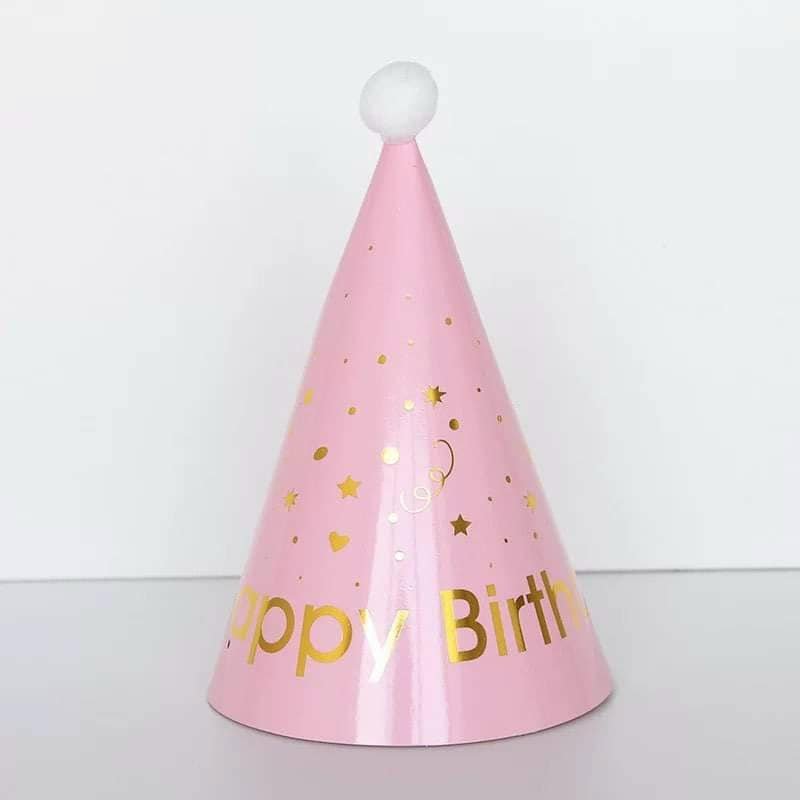 Mũ (Nón) sinh nhật giấy bóng Hàn Quốc