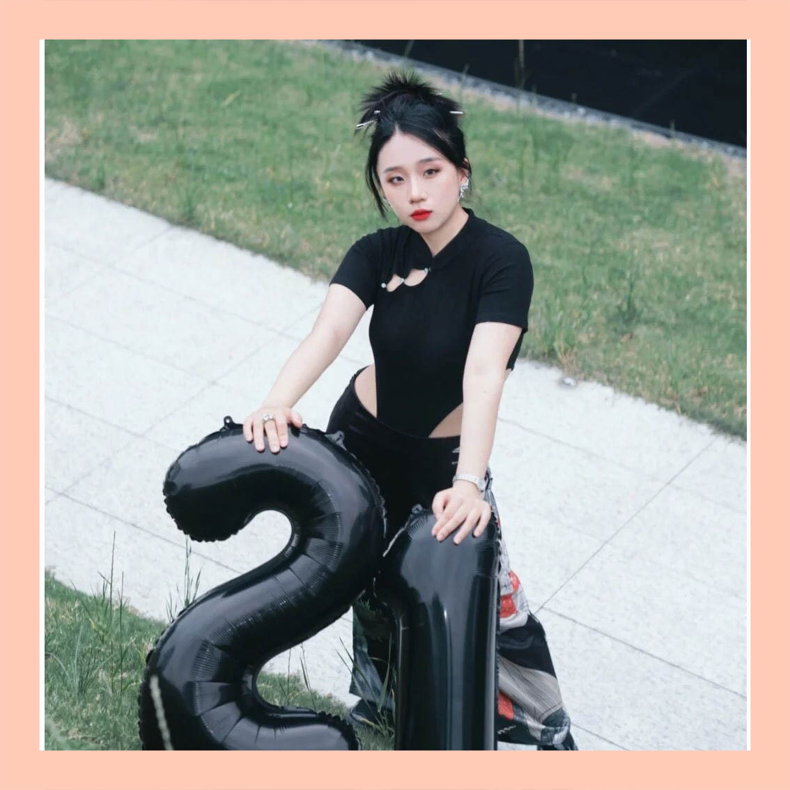 Phao số - Màu đen