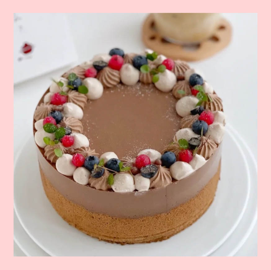 Mousse lạnh chocolate - Bánh kem sinh nhật kiểu âu