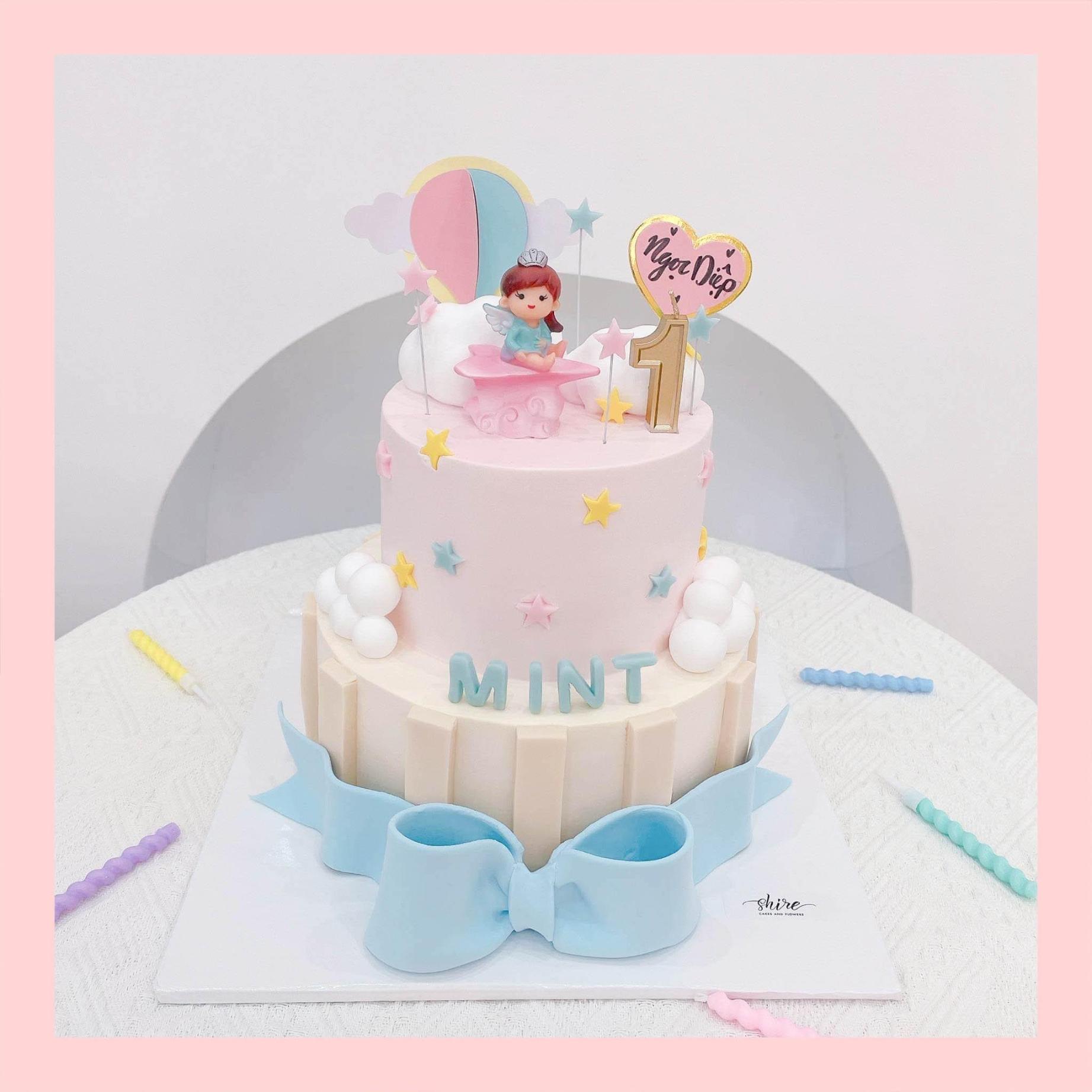 Bánh kem công chúa - Bánh sinh nhật bé gái