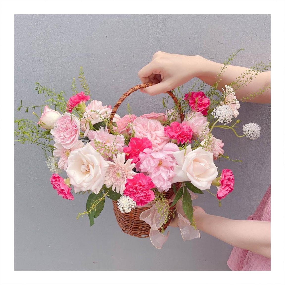 Giỏ hoa tươi mừng sinh nhật