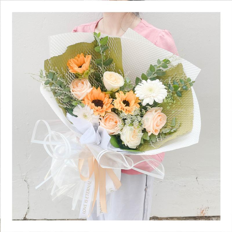 Bó hoa tươi tặng sếp nam