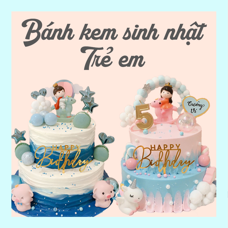 Bánh kem sinh nhật trẻ em