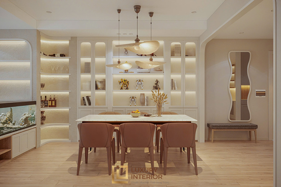 Dự án thiết kế thi công nội thất chung cư Mipec Tây Sơn