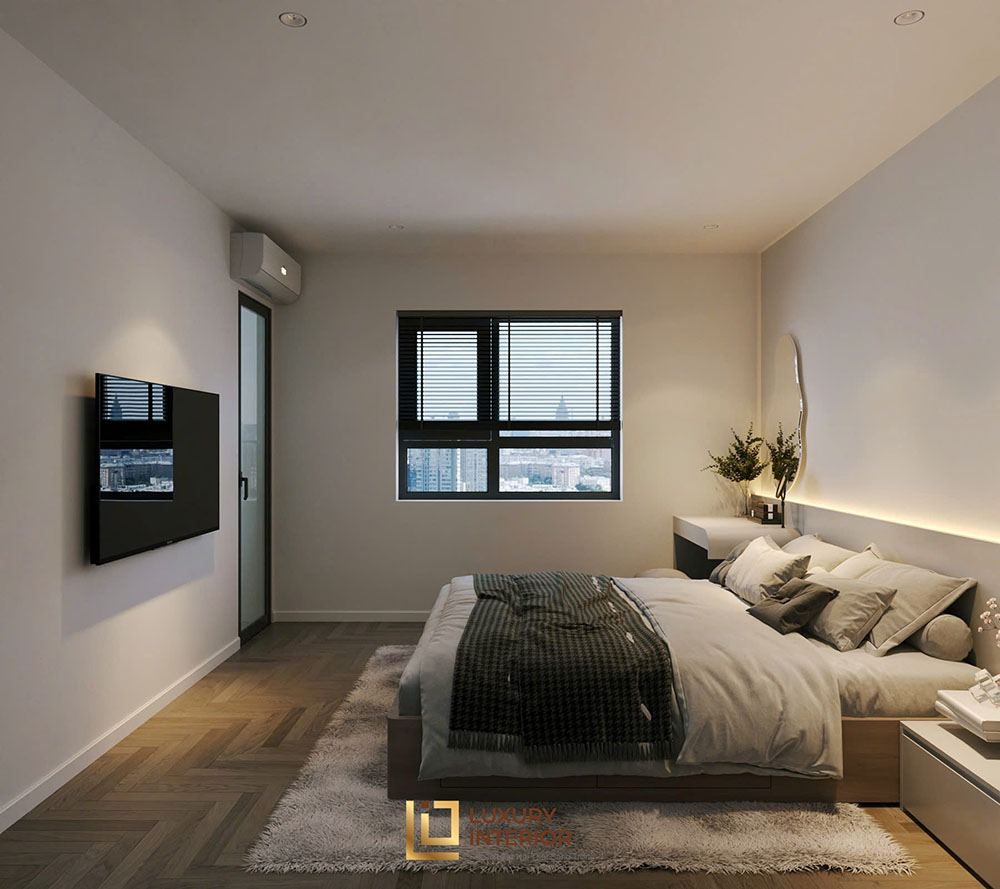 Thiết kế nội thất hiện đại tối giản cho căn hộ 75m²