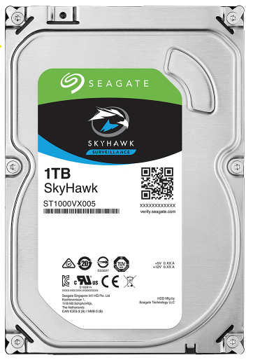 HDD 1TB Seagate SkyHawk 3.5; 24T