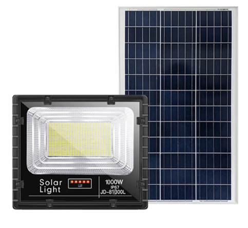 Đèn năng lượng mặt trời Jindian JD-81000L - công suất 1.000W | V+8%; 24T