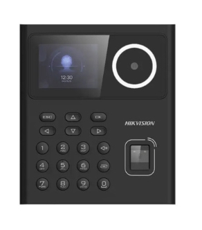 Máy Chấm Công Khuôn Mặt Hikvision DS-K1T9320MFWX/ Quản lý 500 khuôn mặt, 1000 vân tay, 1.000 thẻ, 100.000 giao dịch/ Kết nối TCP/IP, wifi; 24T
