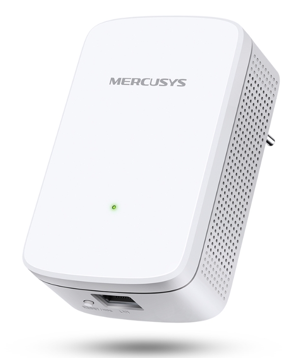 Bộ mở rộng sóng wifi Mercusys ME10 (Chuẩn N/ 300 Mbps/ 2 Ăng-ten ngầm/ Wifi Mesh/ 15 User); 24t
