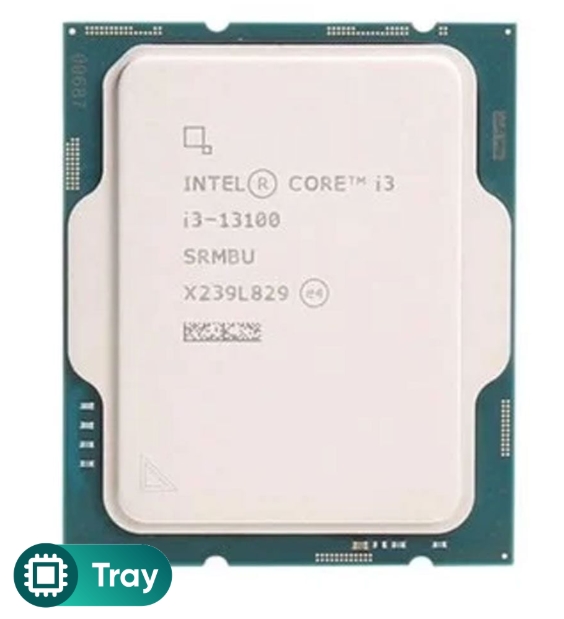 CPU Intel Core i3 13100 TRAY | Ko Fan | FV; 36T