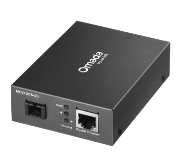 Bộ chuyển đổi quang điện TP-LINK MC212CS-20 | 1G | 1 cổng RJ45 tự động đàm phán 10/100/1000Mbps hỗ trợ Auto-MDI/MDIX | Tự động đàm phán chế độ truyền tải Half-Duplex/Full-Duplex | Áp dụng công nghệ WDM, truyền và nhận dữ liệu trên một sợi quang duy nhất | Mở rộng khoảng cách cáp quang lên đến 20 km; 24T