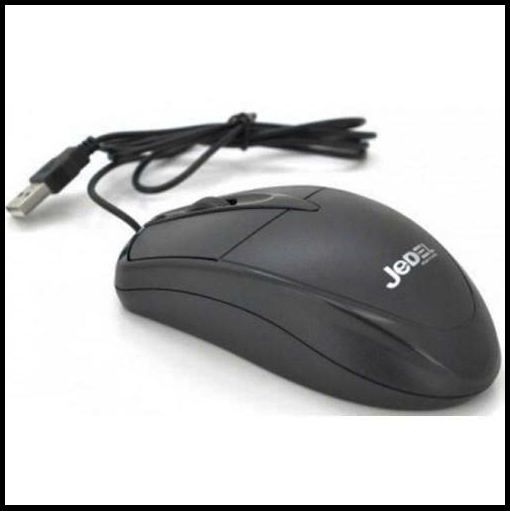 Chuột máy tinh có dây 3D JEDEL CP72 | màu đen; 12T