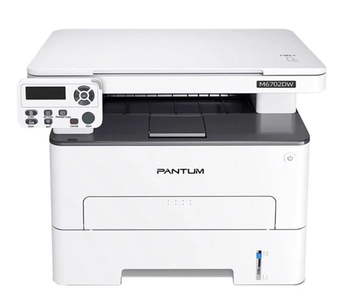 Máy in laser đen trắng  Máy in laser đen trắng PANTUM M6702DW (A4/A5/ In/ Copy/ Scan/ Đảo mặt/ USB/ WIFI) | tương đương: Brother DCP-L2520D; 12T