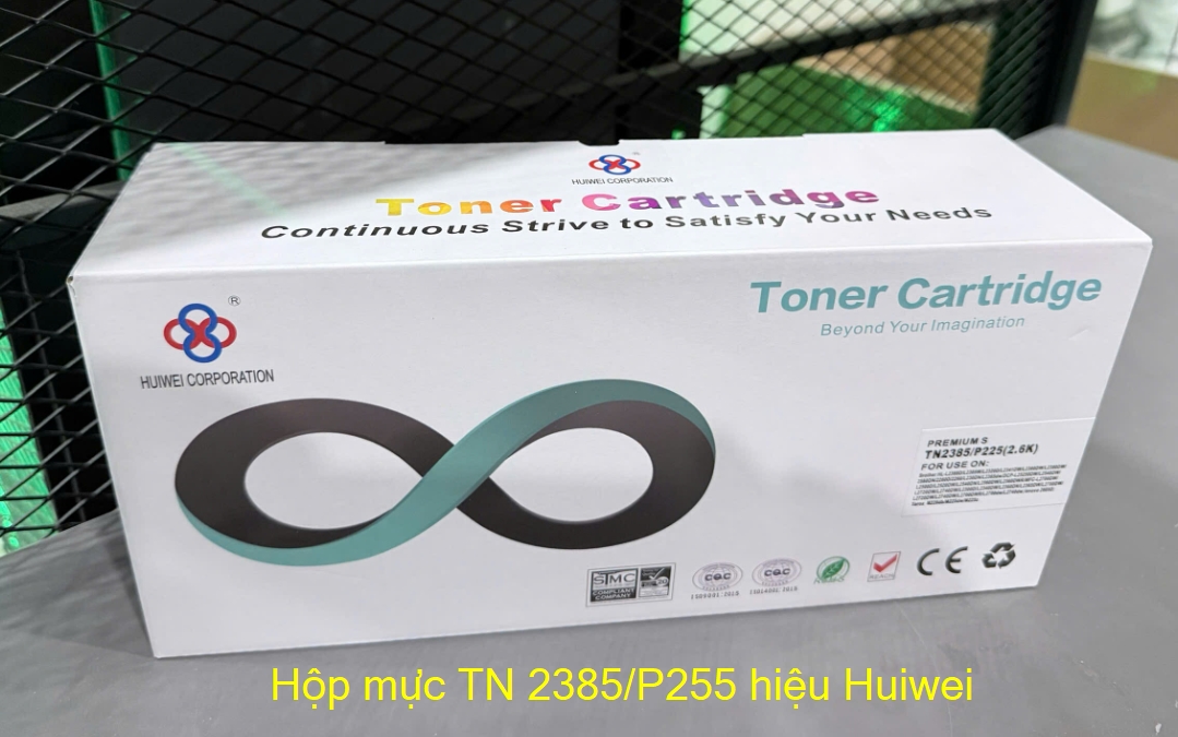Hộp mực TN 2385/P255 hiệu Huiwei dùng cho máy in Brother: 