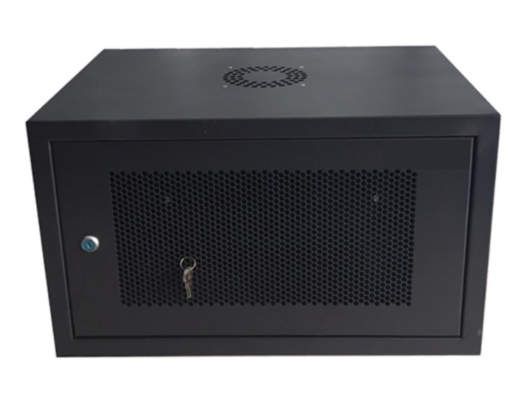 Tủ Rack 6u-D400, kích thước 320x550x400 | Màu đen | FV (10%)