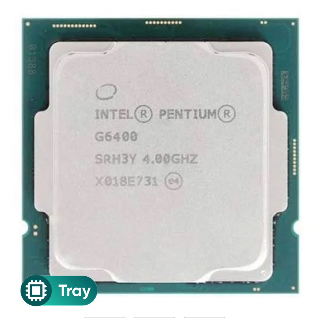 Chíp vi xử lý INTEL PENTIUM G6400 | Tray | Ko Fan | KoV; 36T