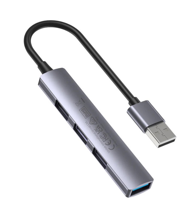Bộ chuyển USB -> 1 Usb 3.0 + 3 Usb 2.0 20cm Unitek H1208A | Full VAT; 12T
