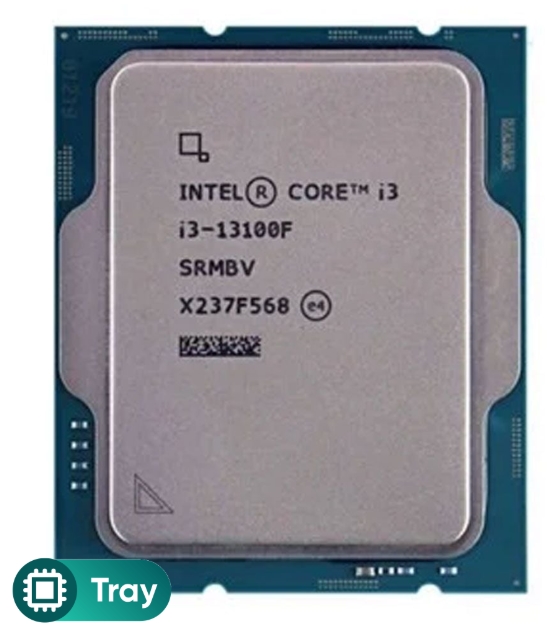 CPU Intel Core i3 13100F TRAY | Ko Fan | FV; 36T