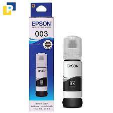 Mực Màu Epson 003 chính hãng T00V100 BK (Đen)/ Sử dụng cho máy in Epson L1110, L3100, L3101, L3110, L3116, L3150, L5190, L5196, L1210, L3210, L3250, L1250