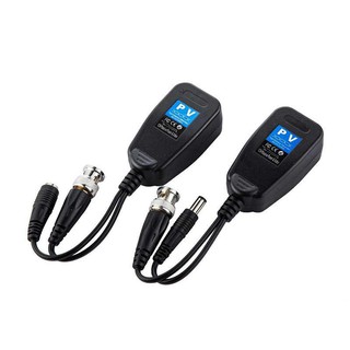 Balun PV: Bộ nối dài BNC+ Cáp nguồn qua dây mạng; 06T (-)