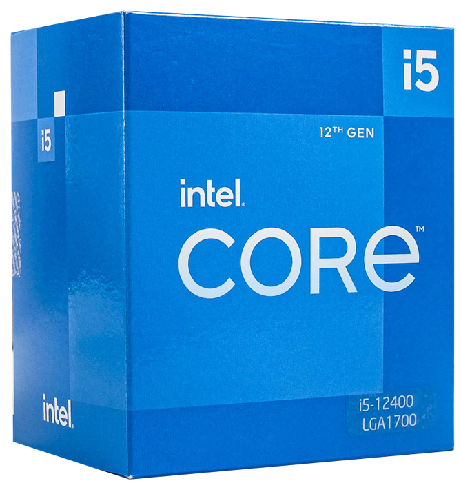 CPU Intel i5 12400 Box CH | Cocq; 36T