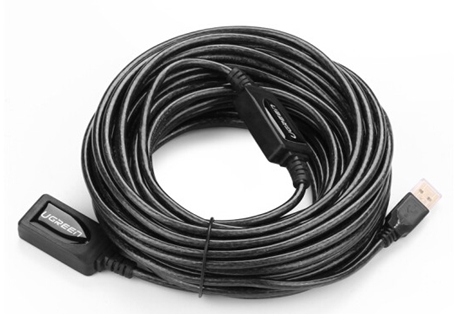 Cáp USB nối dài 20m có chíp khuếch đại Ugreen 10324; 12T