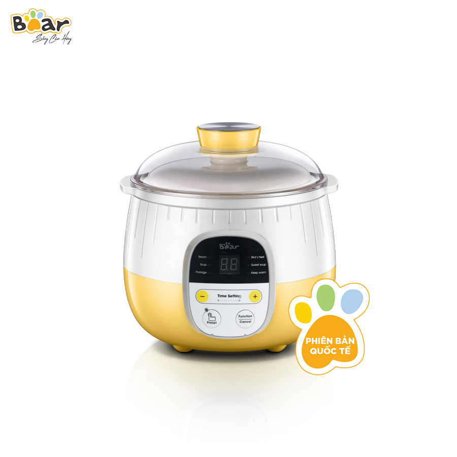Nồi nấu chậm 0,8L Bear SUBE001 - Bản Quốc Tế