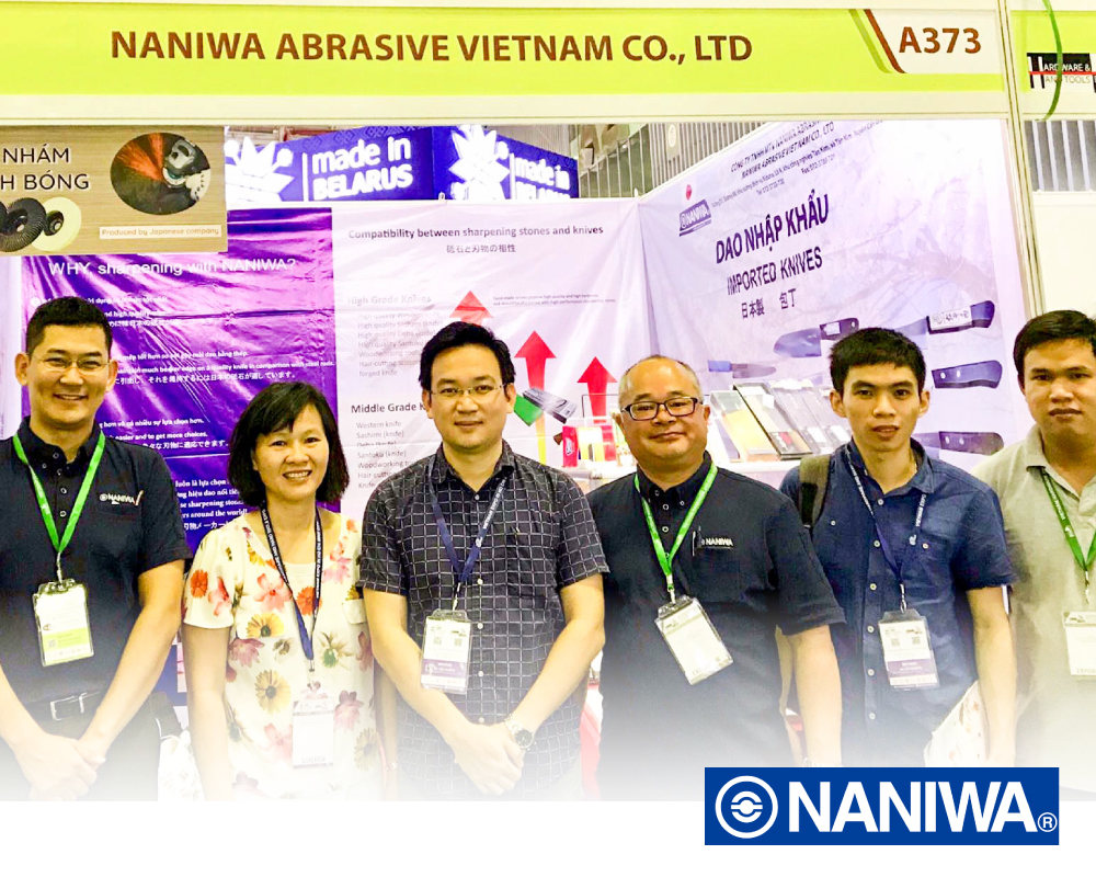 Official distribution agent throughout the North Vietnam of NANIWA - Japan's leading grinding stone brand
