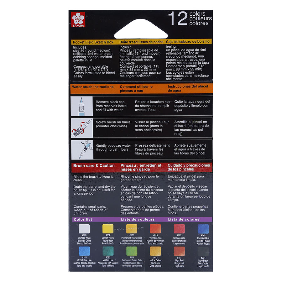 Màu Nước Nén Koi Water Colors Sakura