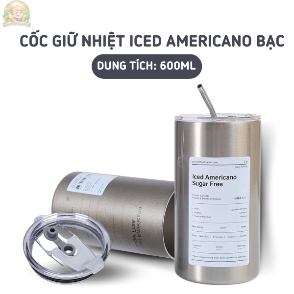 Cốc ice americano- dung tích 600ml
